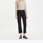 TORY BURCH Cropped Kick Flare – Black