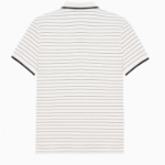 TOMMY HILFIGER [Official Headquarters] Oxford Stripe Polo Shirt (T12F1TKT420MT10FD)