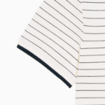 TOMMY HILFIGER [Official Headquarters] Oxford Stripe Polo Shirt (T12F1TKT420MT10FD)