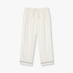 JAJU Flannel Pajama Set – Cream