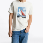 TOMMY HILFIGER [Official Headquarters] Sailing T-Shirt (T12F1TPO510MT1Z00)