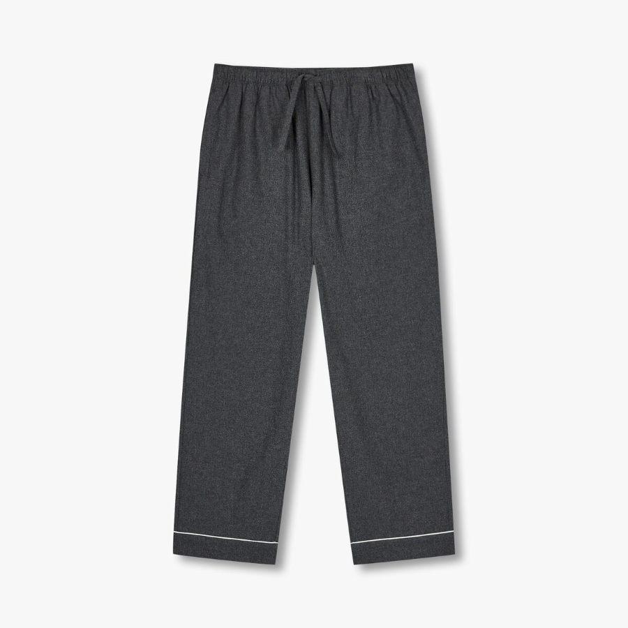 JAJU Flannel Pajama Set – Charcoal