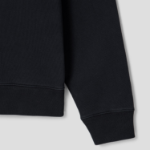Maison Kitsune Men Tonal Fox Head Patch Oversize Hoodie - Black