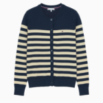 TOMMY HILFIGER [Official Headquarters] Cotton Jersey Stitch Cardigan