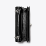 TORY BURCH Kira Turnlock Shoulder Bag – Black