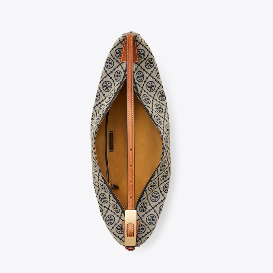 TORY BURCH T Monogram Balloon Bag – Beige