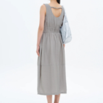 8 seconds Sleeveless Dress — Light Gray