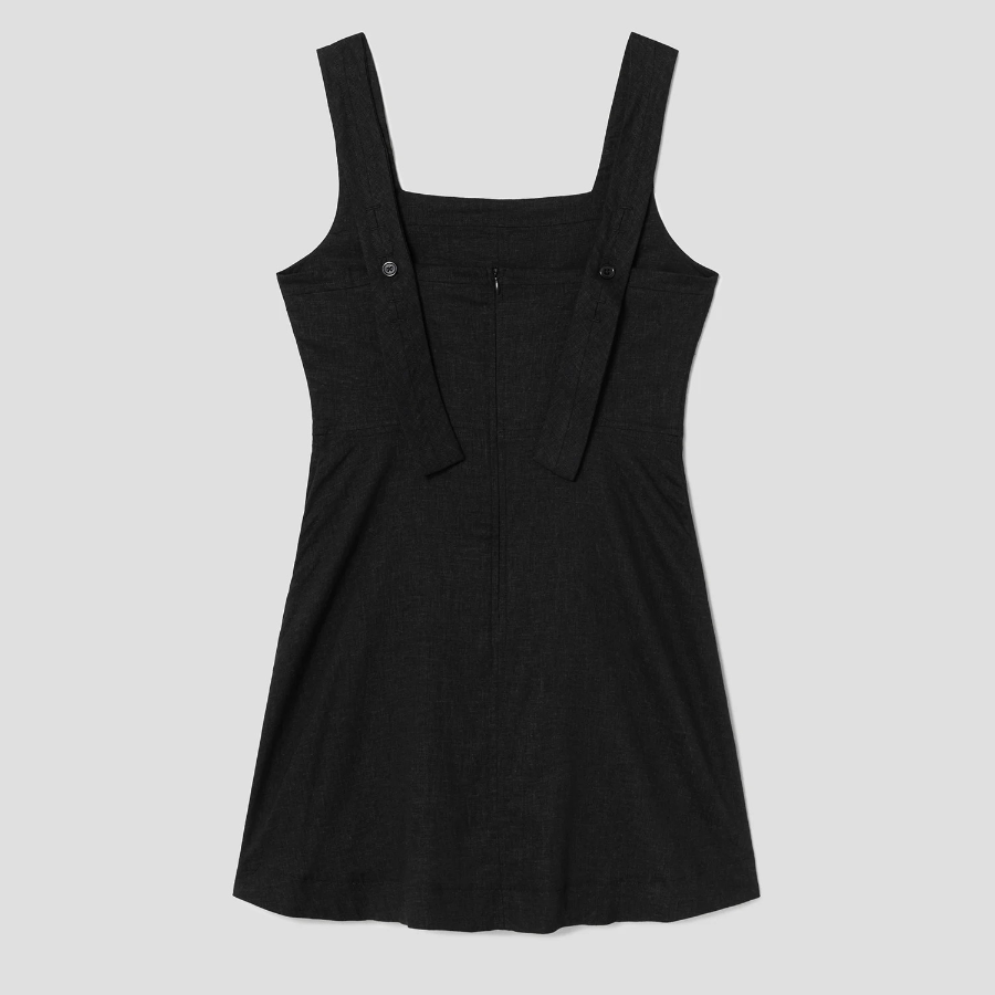 8 seconds Sleeveless Mini Dress — Black