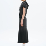 8 seconds Hooded Jersey Dress — Dark Grey