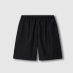 JAJU Seersucker Half Pants – Black