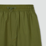 JAJU Crisp Texture Half Pants – Khaki