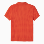 TOMMY HILFIGER [Official Headquarters] Cotton Cable Polo Sweater