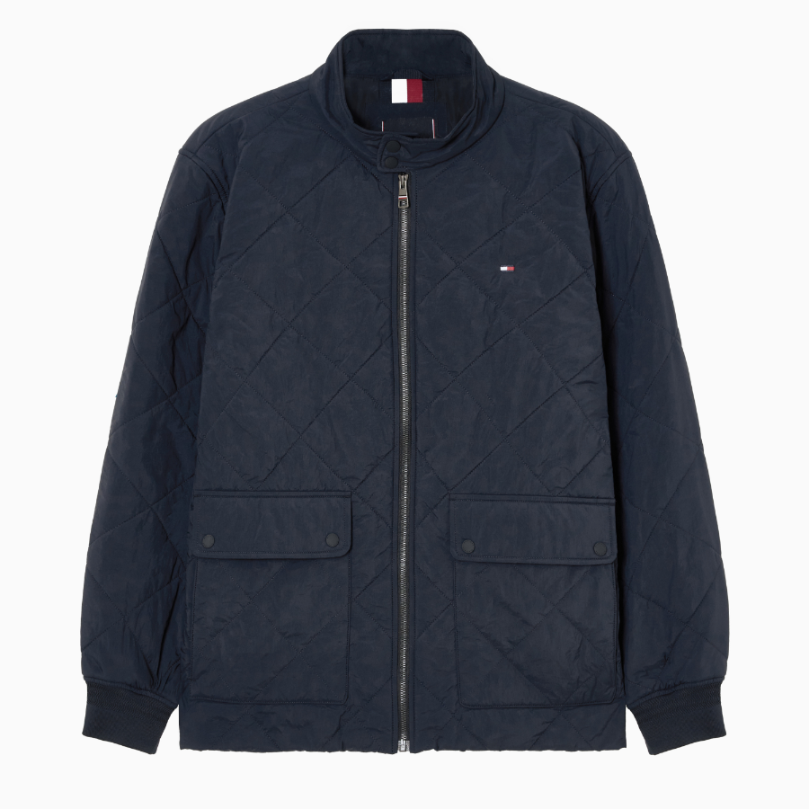 TOMMY HILFIGER Herringbone Quilted Jacket