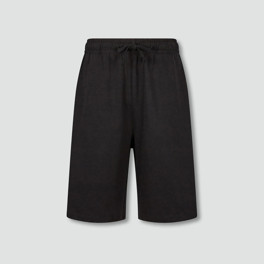 JAJU Sweat Half Pants – Black