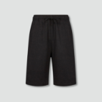 JAJU Sweat Half Pants – Black