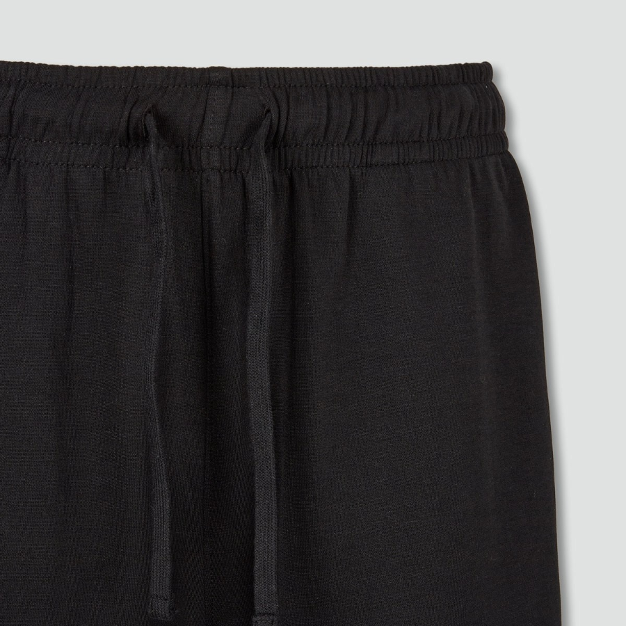 JAJU Sweat Half Pants – Black