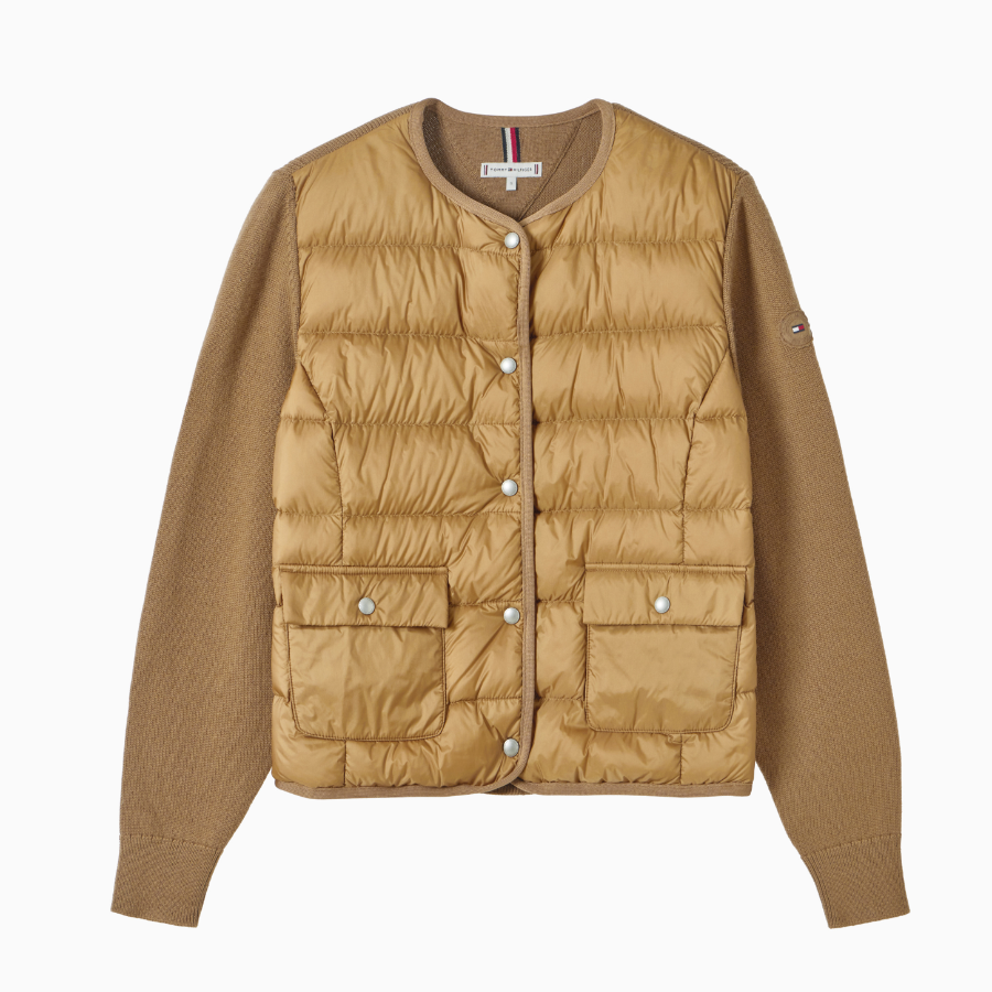 TOMMY HILFIGER Knit Mix Light Down