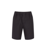 JAJU Cotton Banding Half Pants – Black