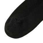 JAJU Cotton Rib Socks – Black