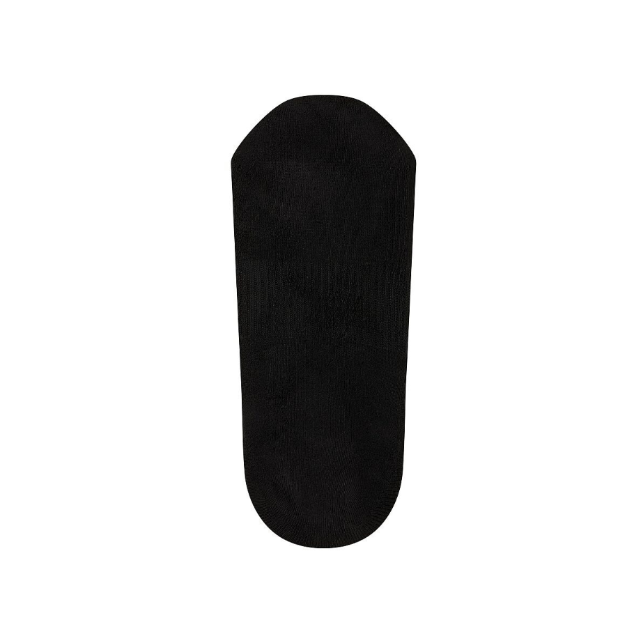 JAJU Half-Pile Sneaker Socks – Black