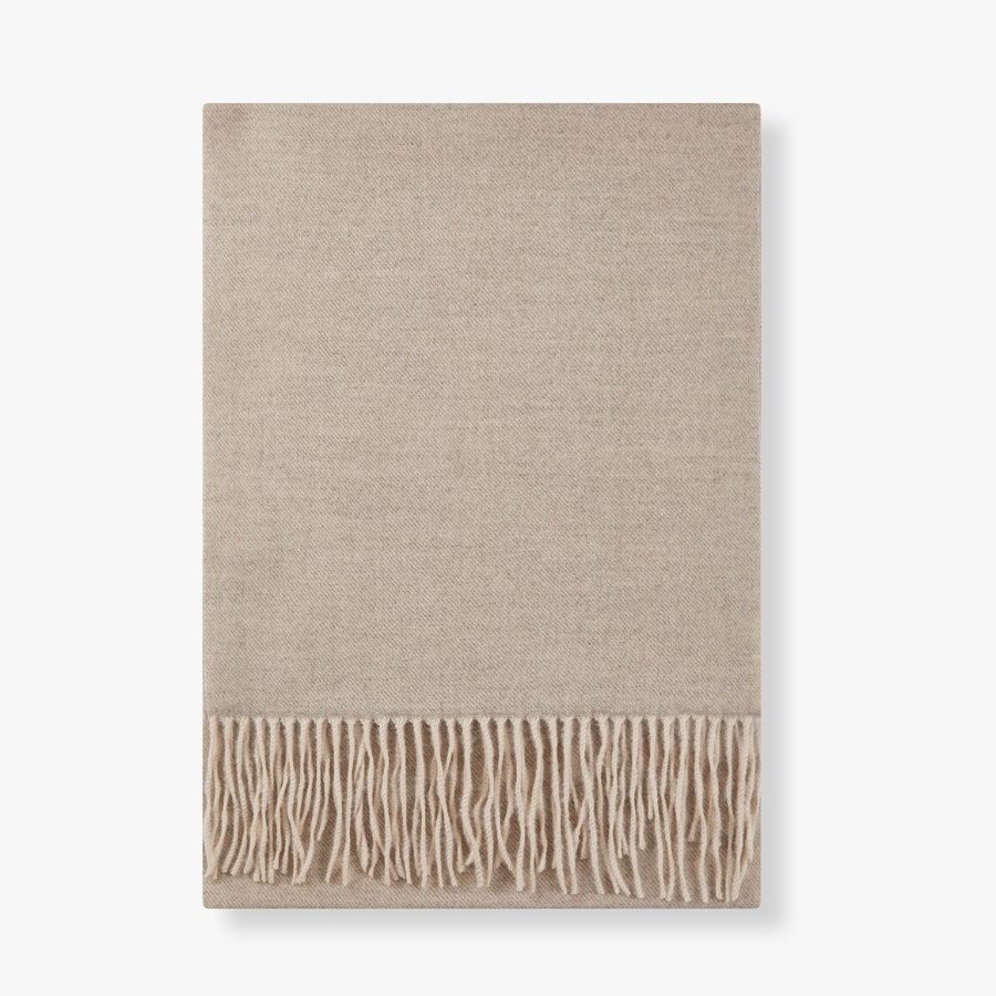 JAJU Unisex Muffler – Melange Beige