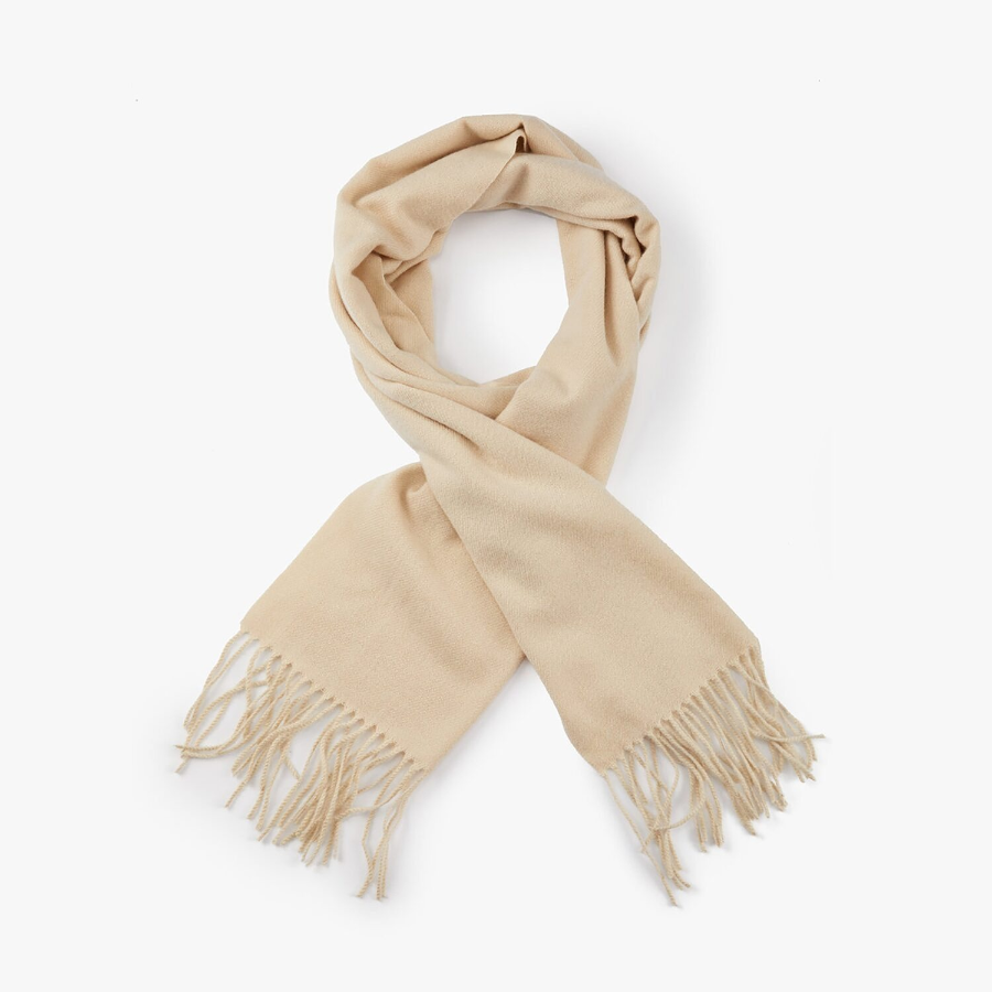JAJU Unisex Muffler – Dark Beige
