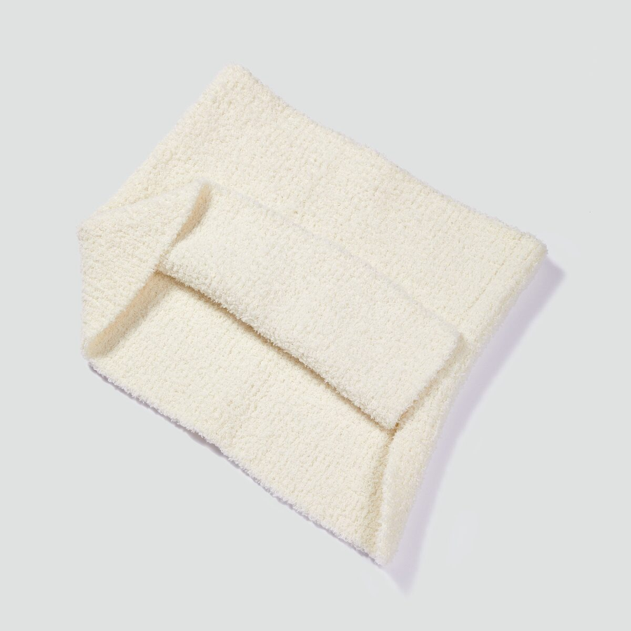 JAJU Soft Neck Warmer – Ivory