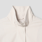8 seconds High Neck Mid-Season Women's Outer — Ivory
