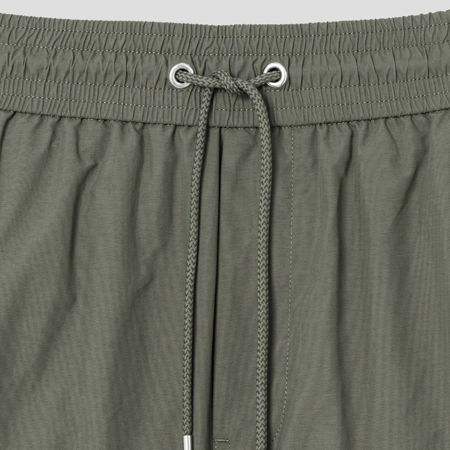 Maison Kitsune Men Flash Fox Swim Shorts - Military Green