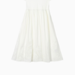 TOMMY HILFIGER [Official Headquarters] Anglaise Midi Polo Dress