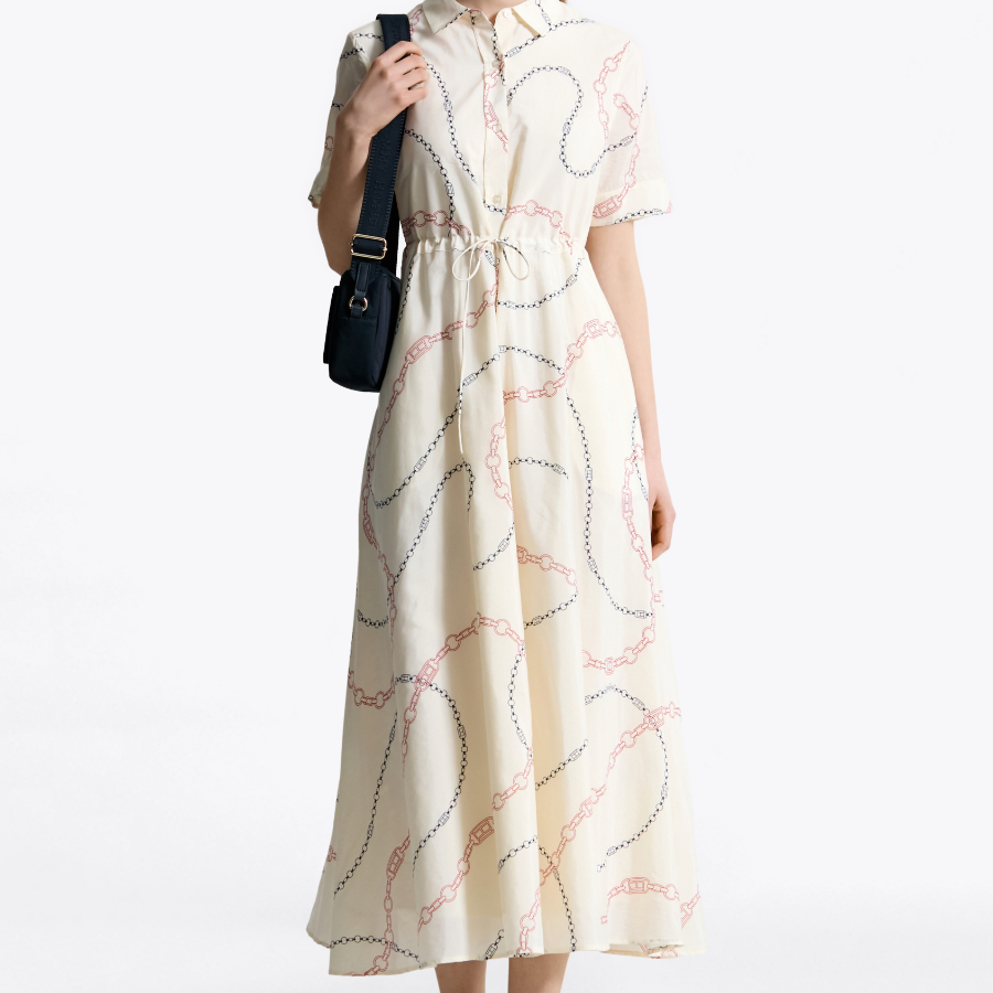 Tommy Hilfiger Official Voile Shirt Dress