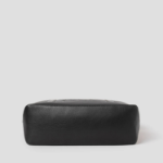 Maison Kitsune Women Fox Head Medium Leather Tote - Black