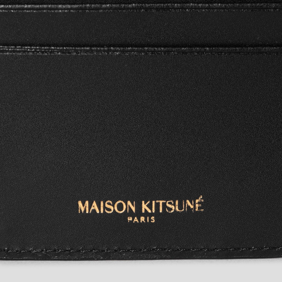 Maison Kitsune Women Edie Card Holder - Black