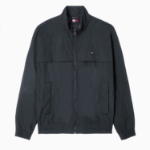 8 seconds Collar Neck Jacket Half Outer — Ivory