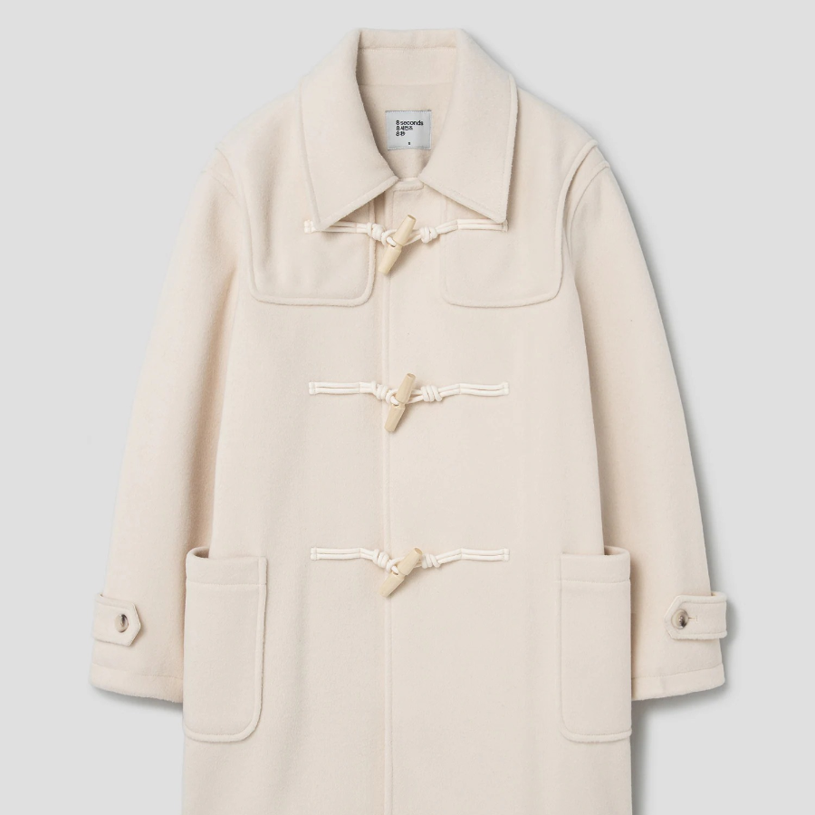 8 seconds Toggle Coat — Beige