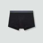 JAJU 120-Count Modal No-Line Drawers Briefs – Black