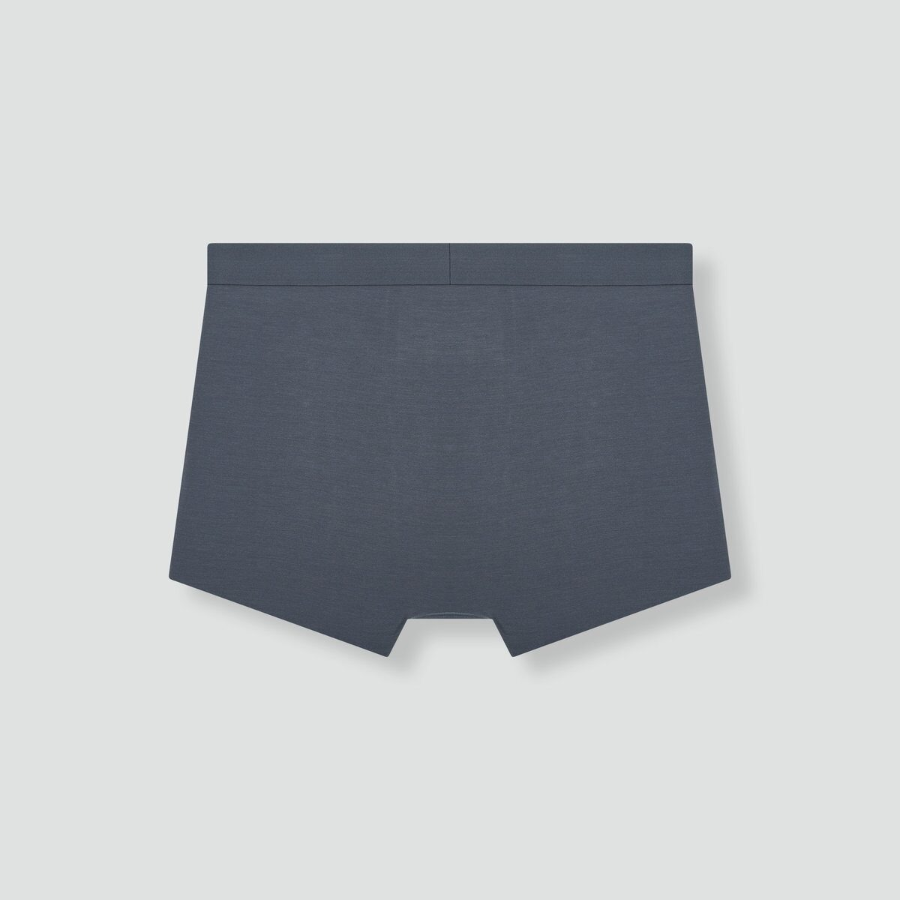 JAJU 120-Count Modal No-Line Drawers Briefs – Charcoal