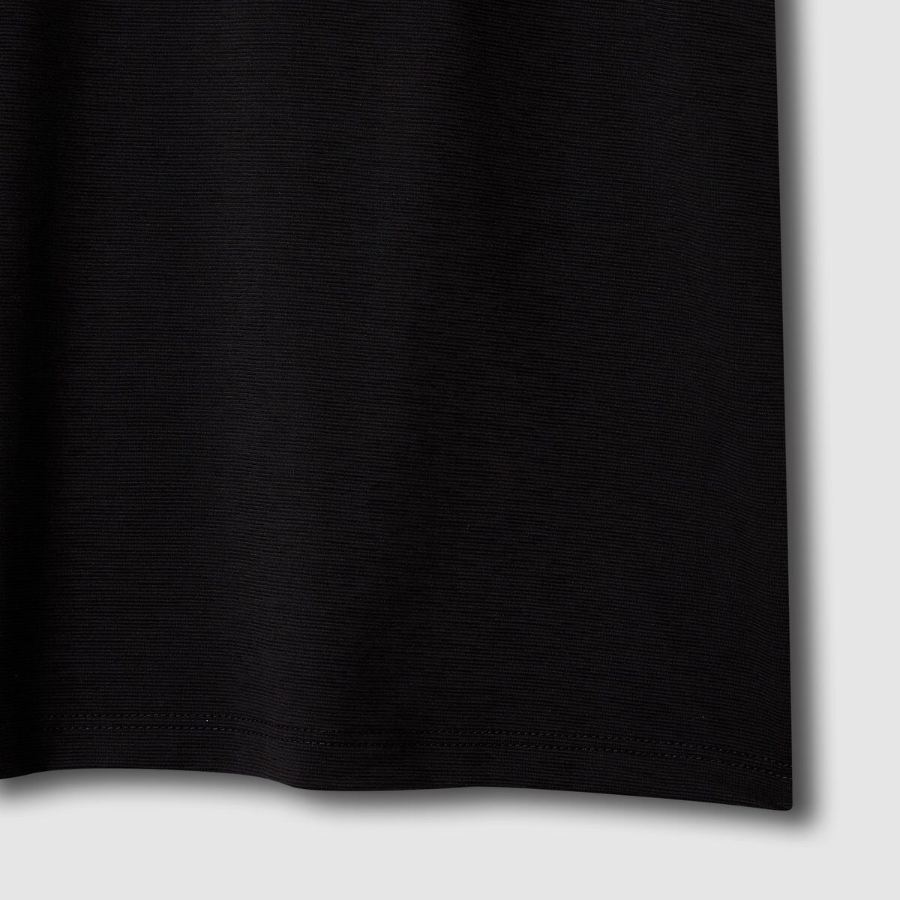 JAJU Rayon Inner T-Shirt – Black
