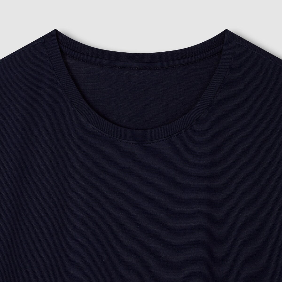 JAJU Rayon Inner T-Shirt – Navy