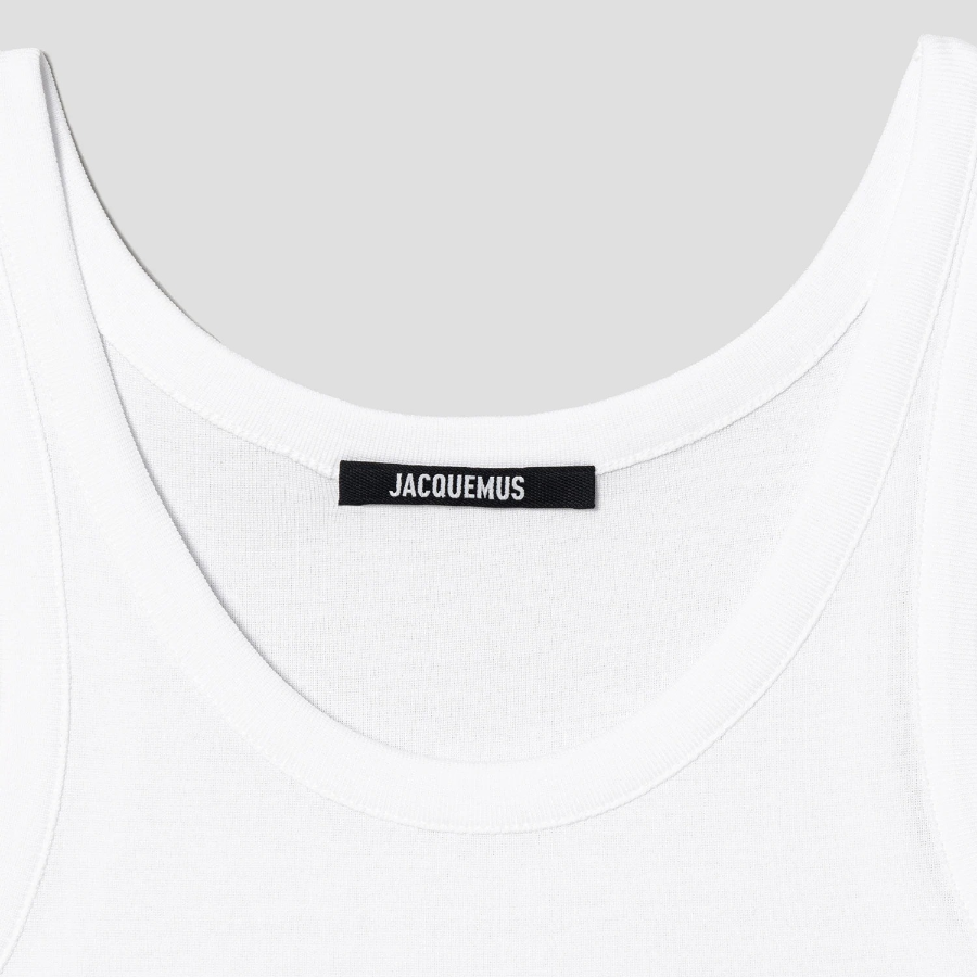 JACQUEMUS [Exclusive] Le Marcel Stazione - Station Patch White