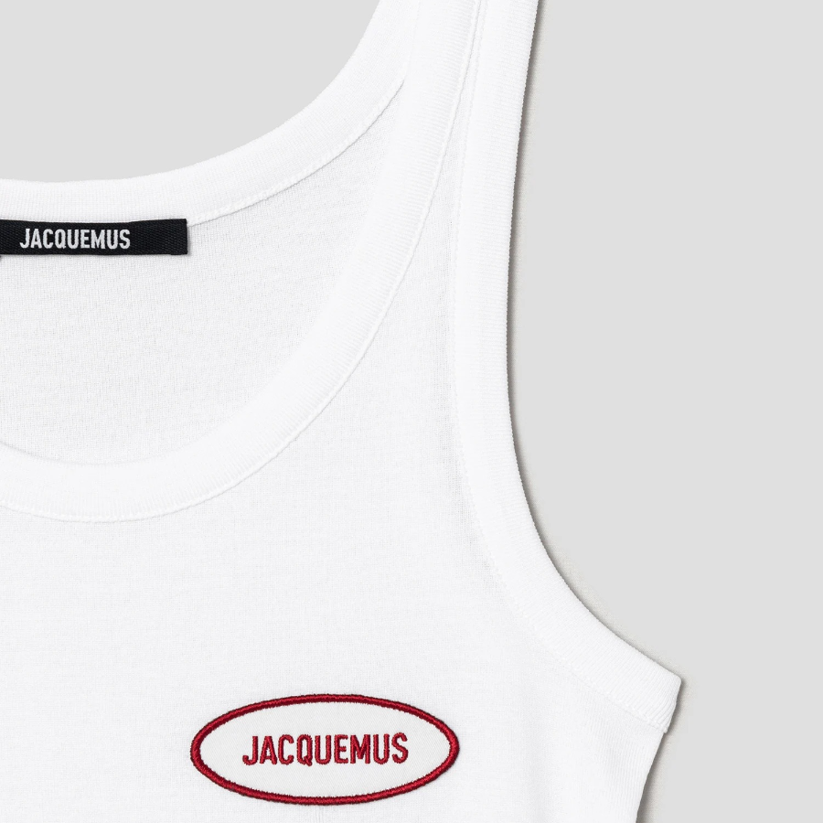 JACQUEMUS [Exclusive] Le Marcel Stazione - Station Patch White