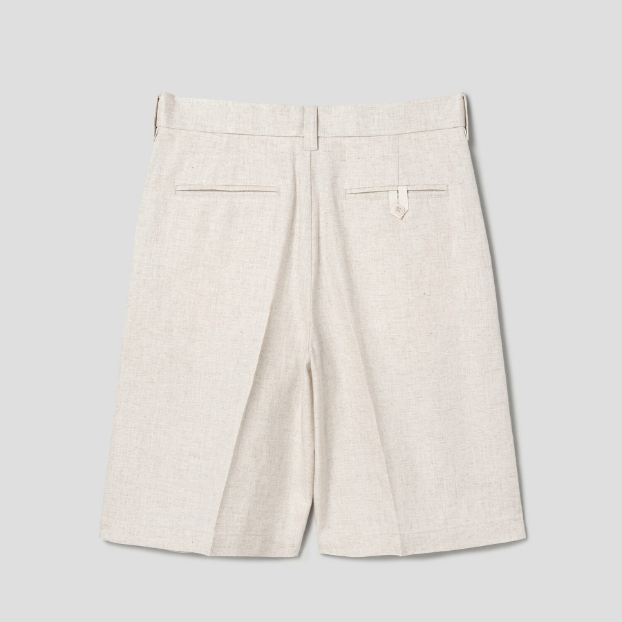 JACQUEMUS (Men) Le Short Melo - Light Beige