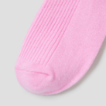 8 seconds Basic Cotton Ribbed Socks — Pink
