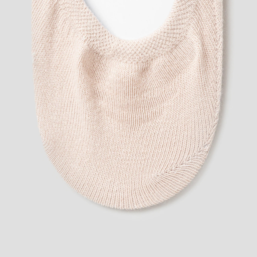 8 seconds TokTok Solid No-Show Socks — Beige