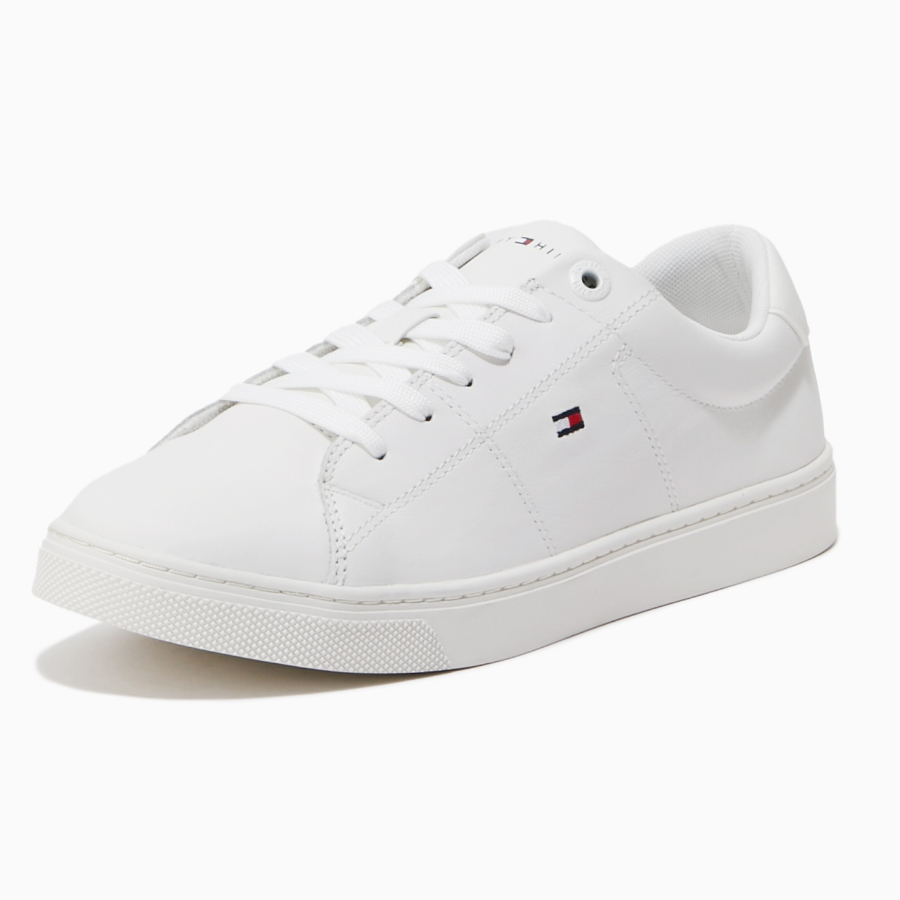 TOMMY HILFIGER Hana Leather Cupsole Sneakers