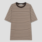 8 seconds Multi Stripe T-shirt — Beige
