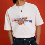 8 seconds Western Ticket Graphic T-shirt — White