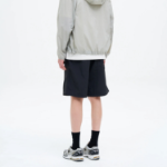 8 seconds Nylon Banding Shorts — Ash