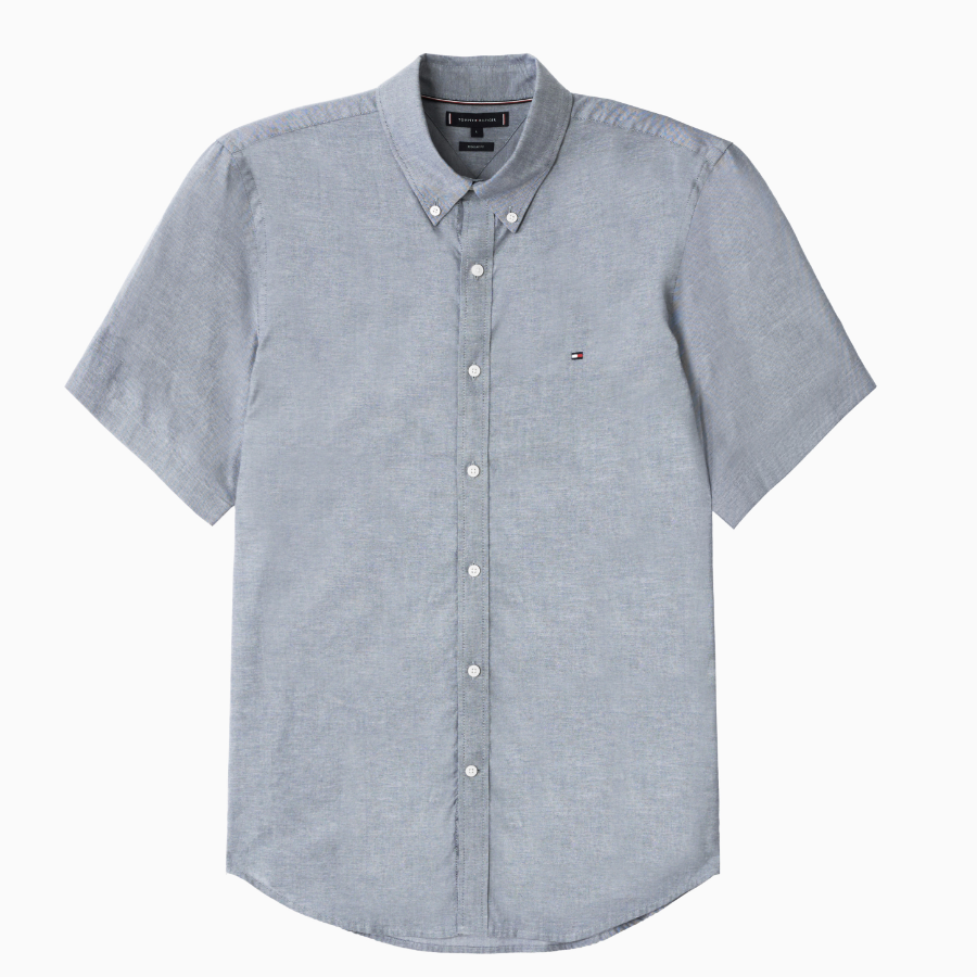 Tommy Hilfiger Official Oxford Short-Sleeve Shirt