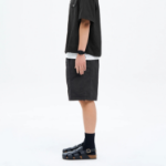 8 seconds Nylon Cargo Shorts — Ash